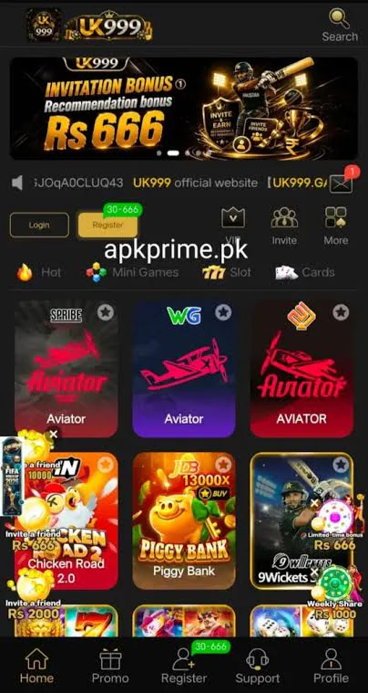 UK999 Game Download APK for Android in Pakistan